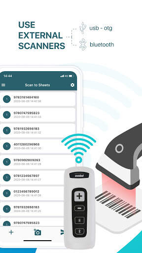 Scan to Google Sheets - QR & Barcode 6 تصوير الشاشة