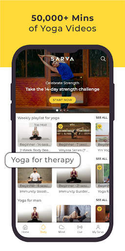 Sarva - Yoga, Meditation, Sleep, Mindfulness 7 تصوير الشاشة