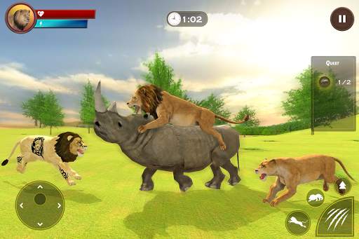 Lion Family Simulator: Jungle Survival screenshot 17