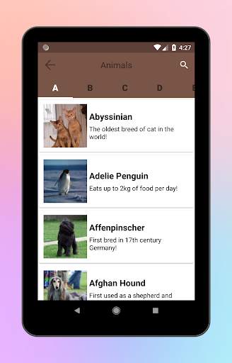 Animal World A-Z Collections screenshot 9