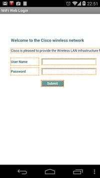 WiFi Web Login screenshot 2