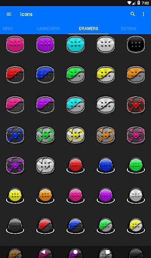 Light Blue Icon Pack скриншот 13