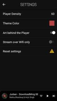 Music Player 8 تصوير الشاشة