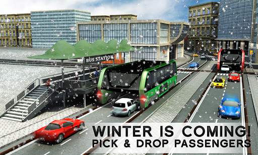 Elevated Bus Sim: Bus Games screenshot 1