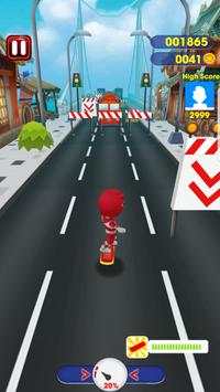 Mini Red Rangers Ultimat Bus Rush screenshot 4