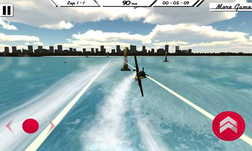 Airplane pilot 3D: Air Racing screenshot 1