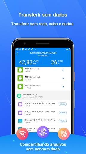Fast Share - Transfer. de arquivos e Wi-Fi grátis screenshot 3
