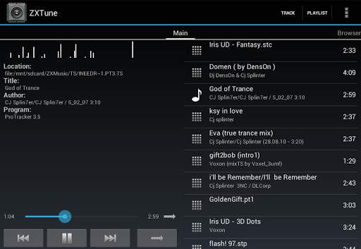 ZXTune - Chiptunes player 9 تصوير الشاشة