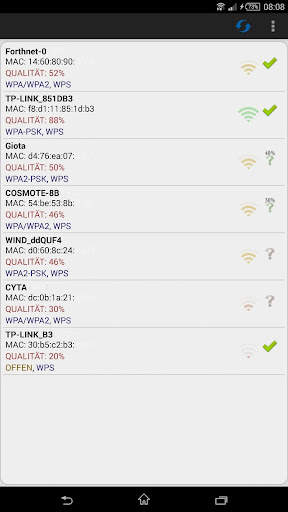 Wifi WPS Plus (Deutsch) screenshot 1