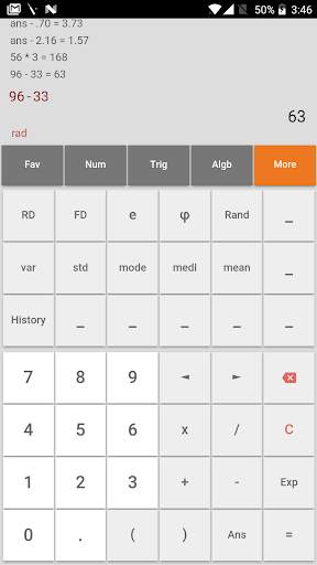 Scientific Calculator - Programmable Large Numbers screenshot 3