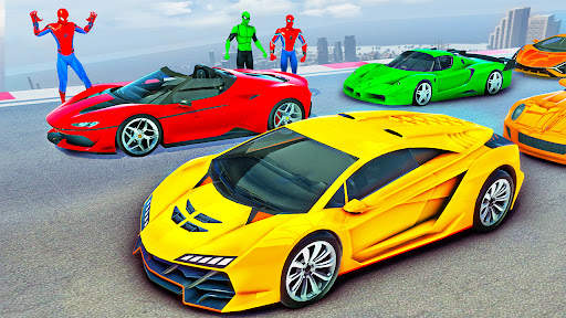 GT Car Stunt - Ramp Car Games скриншот 1