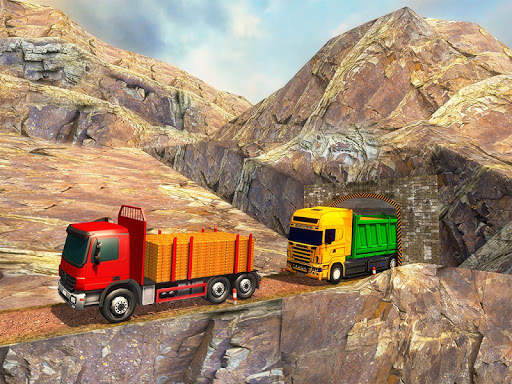 Bergauf Gold Transporter LKW fahren screenshot 7