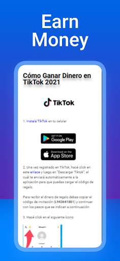 TikTok Earn Money Free Watching Videos Tutorial screenshot 1