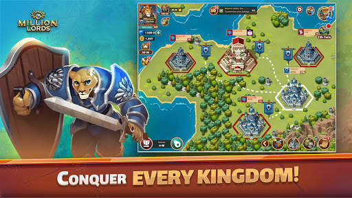 Million Lords: Kingdom Conquest - Strategy War MMO screenshot 3