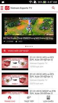 Vietnam Esports TV (VETV) screenshot 1