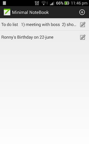 Minimal Notepad - Light Notepad App screenshot 1