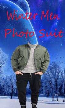 Winter Men Photo Suit screenshot 3