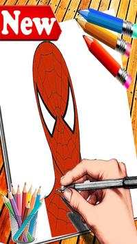 How to Draw : Spiderman *Easy Step* screenshot 1