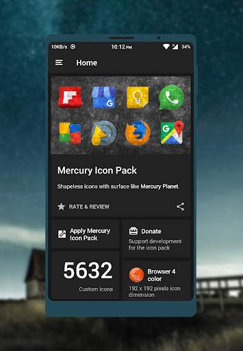 Mercury - Free Icon Pack screenshot 4