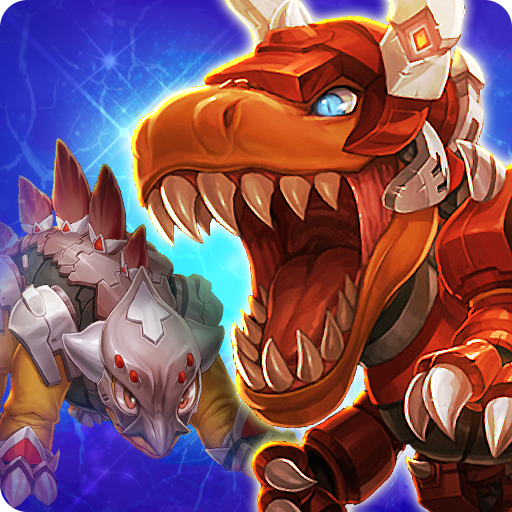 Dino War Tyranno VS Stego icon