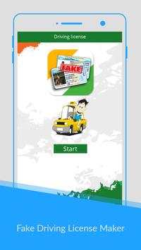 Driving Licence Maker Prank screenshot 1