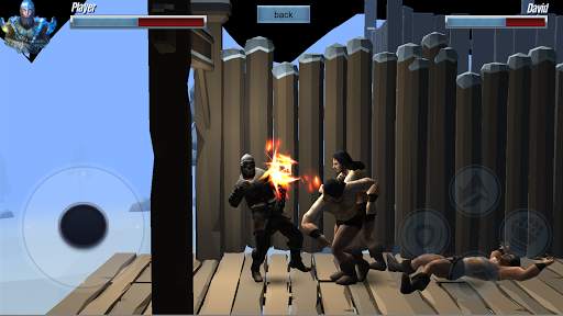 viking warrior fighting street screenshot 1