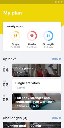 Conte Training screenshot 1