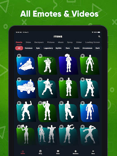 Flossy - Emotes, Shop & Stats screenshot 7