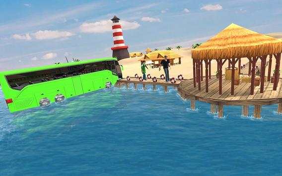 Beach Taxi Bus Driving Simulator screenshot 2