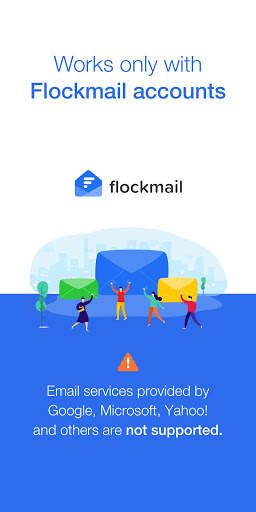 Flockmail: Mobile app for Flockmail accounts screenshot 1