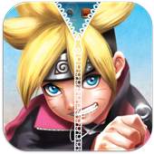 Boruto Zipper Lock Screen 1.0