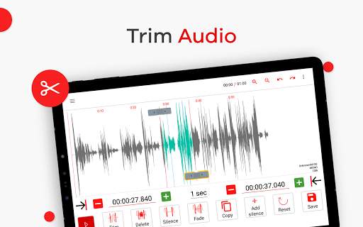 AudioLab - Editor de audio y Creador de Ringtone screenshot 1
