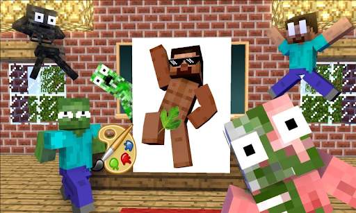 Monster School Mod for Minecraft PE screenshot 2