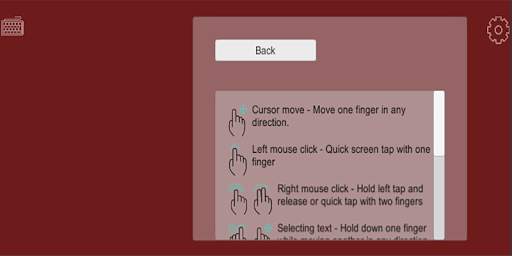 Remote TouchPad App screenshot 2