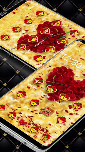 Rose Petal Love Theme screenshot 1
