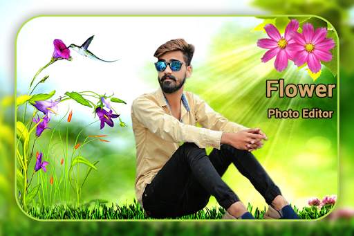 Flower Photo Editor screenshot 1
