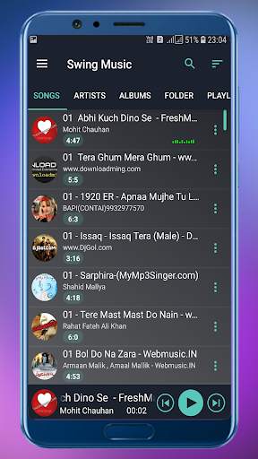 Swing Music MP3 Player & 10 Band Equalizer screenshot 3