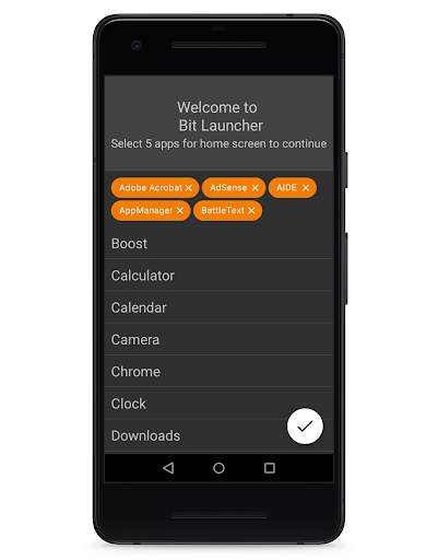 Bit Launcher - Minimalist Launcher screenshot 4