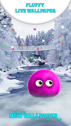 Fluffy Live Wallpaper screenshot 5