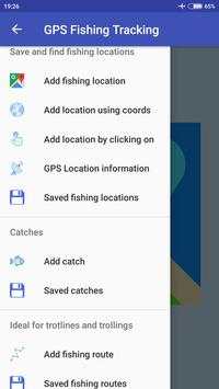 GPS Fishing Tracking screenshot 1