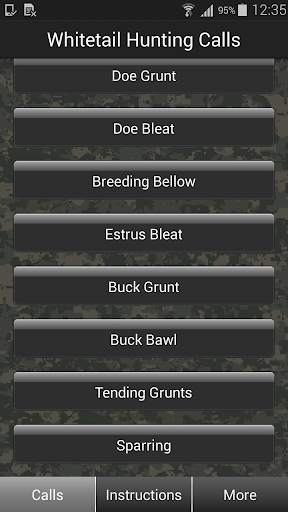 Whitetail Hunting Calls screenshot 2