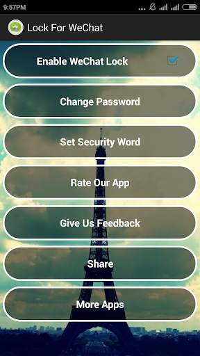 Lock For WeChat 3 تصوير الشاشة
