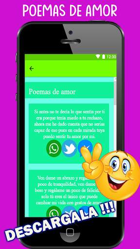 poemas de amor poemas lindos screenshot 2