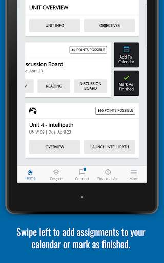 AIU Student Mobile скриншот 10
