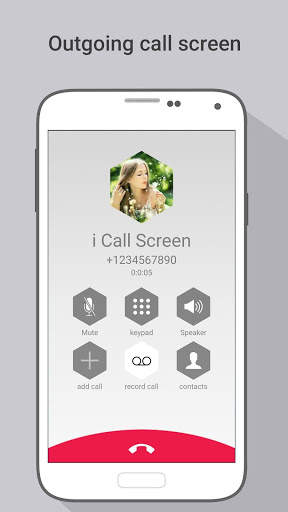 HD Phone 7 i Call Screen OS10 screenshot 5