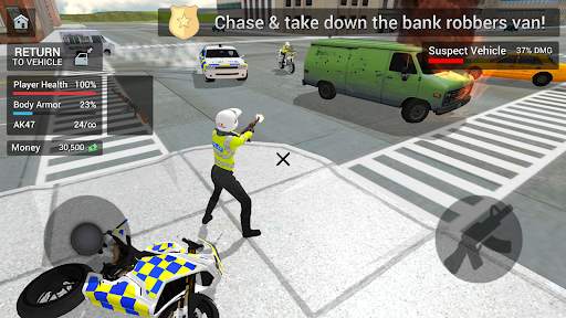 Police Car Driving Motorbike screenshot 18