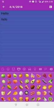 Glitter iOS™ emoji Pack for Secret Diary with Lock 2 تصوير الشاشة