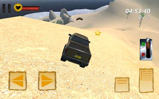 Sahara Prado : Desert Racing screenshot 1