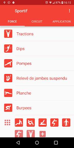 Entraînement du poids corporel screenshot 1