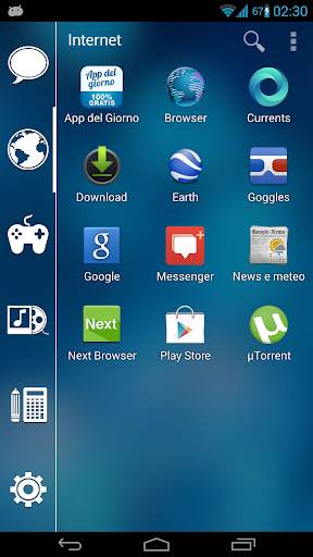 SL0 Theme for Smart Launcher screenshot 2